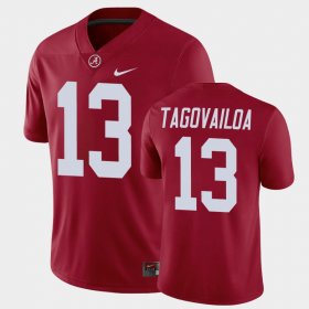 #13 Tua Tagovailoa Game Bama Alumni Player Football Men's Crimson Jersey 839281-902 #13 Tua Tagovailoa Game Bama Alumni Player Football Men's Crimson Jersey 839281-902