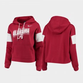 Local Bama Pullover Womens Crimson Hoodies 763749-576 Local Bama Pullover Womens Crimson Hoodies 763749-576
