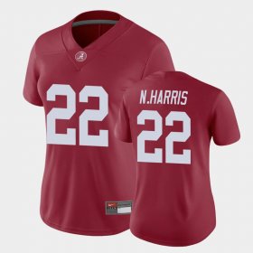 #22 Najee Harris Game Bama Womens Crimson Jerseys 723656-853 #22 Najee Harris Game Bama Womens Crimson Jerseys 723656-853