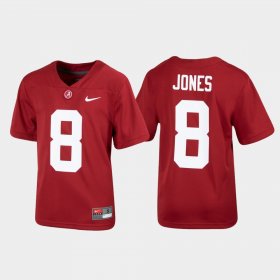 #8 Julio Jones Replica Bama Alumni Football Youth Crimson Jersey 156765-736