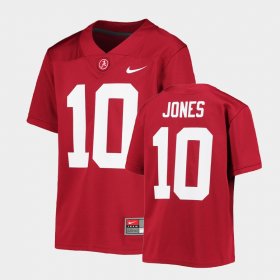 #10 Mac Jones College Football Bama Alumni Youth Crimson Jerseys 224881-603 #10 Mac Jones College Football Bama Alumni Youth Crimson Jerseys 224881-603